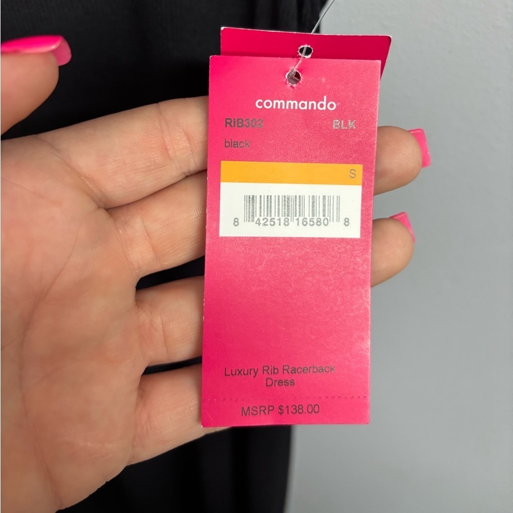 Commando Black Backless Dress - Picture 3 of 4